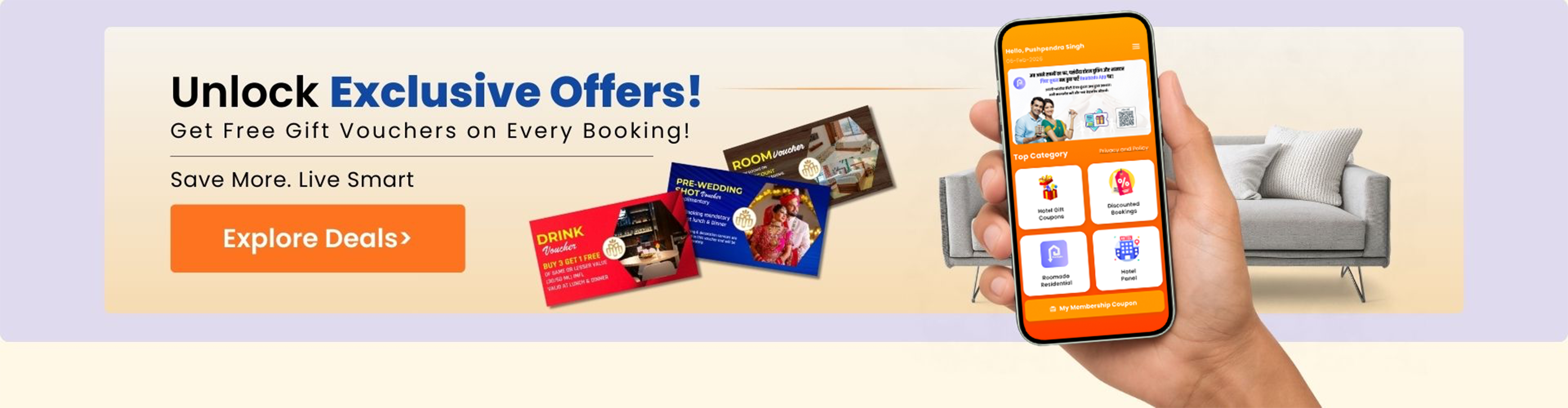 Roomado Promo Banner